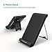 RAVPower Qi Wireless Charger Stand Charging Pad for Kyocera Brigadier, Samsung Galaxy S6 S5 Note 5, Nexus 6 5 4 with 3 Coils