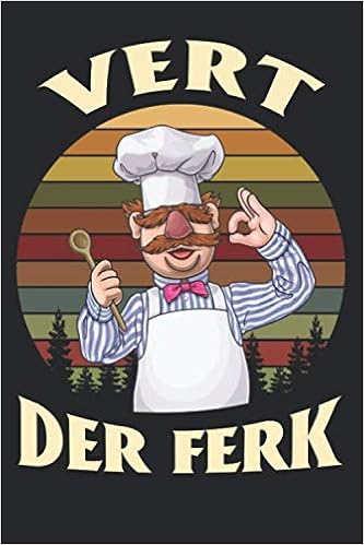 Retro Vintage Vert Der Ferk Chef: With 