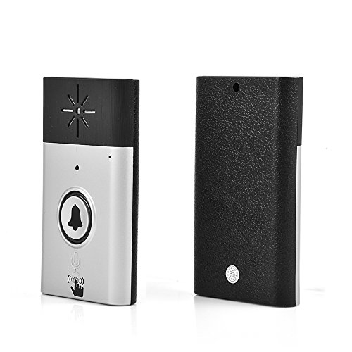 Richer-R Door Bell, Voice Intercom 2.4GHz Mini Portable Dual Way WIFI Wireless Doorbell Interphone System with Built-in High Sensitivity Microphone Speaker - Thumbnail 6