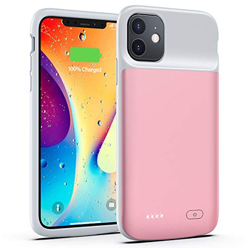 iPhone 11 Battery Case, 5000mAh Rechargeable Extended Battery Charging