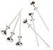 Jubilee Acrylic Martini Picks, Set of 6