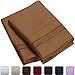 Mellanni Luxury Pillowcase Set - HIGHEST QUALITY Brushed Microfiber 1800 Bedding - Wrinkle, Fade, Stain Resistant - Hypoallergenic (Set of 2 Standard Size, Mocha)