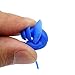 CTKcom 5 Pcs Silicone Gel Soft Earplug Corded String Ear Plugs for Swimming,Pack of 5,Blue