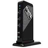 Plugable USB C Dock with Charging Compatible with Thunderbolt 3 and USB-C MacBooks and Specific Windows, Chromebook, Linux Systems (Supports HDMI Display, 60W PD Charging, Ethernet, 3X USB 3.0 Ports)