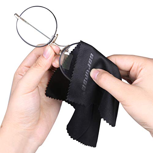 CARTMAN Microfiber Cleaning Cloth 30 Pack for Lens, Eyeglasses, Glasses, Screen, iPad, iPhone, Tablet, Cell Phone - Lint Free Cleaner Cloths to Clean Camera Lenses, Tablets & TV Screens