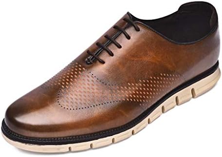 brown casual oxford shoes