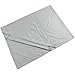 BUZIO Removable Cotton Cover for Weigthed Blanket, Easy Care, Grey, 60 x 80 Inches (Duvet Cover Only)