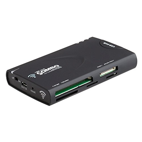 Wireless card reader - TOOGOO(R) Wireless WIFI Card Reader 3 Port USB Hub HD 3G Router 1500mAh External Battery Power Bank for iPhone iPad Tablet PC Android Smart Device Portable