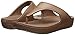crocs Women's WN Platform Flip Sandal, Bronze, 9 B(M) US