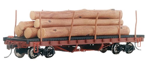 Bachmann Trains ACF 40 Log Car with Logs (1906-1935)
