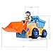 WolVol 3-in-1 Construction Bulldozer Dump Excavator Take-A-Part Truck Toy with Drill and Tools, Lights and Music, Bump and Go Action