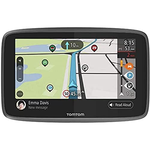 Tomtom GPS Camping Car Go Camper - 6 Pouces, Cartographie Monde, Trafic Via Smartphone, Tomtom Road Trips, Wi-Fi Intégré