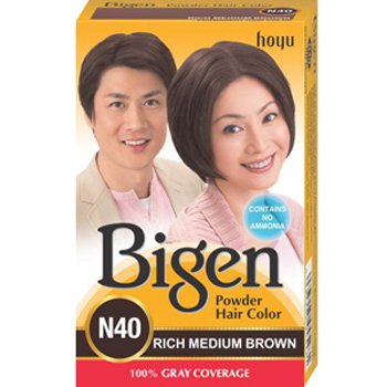 Bigen Pigen Powder Hair Colour N40 (Rich Medium Brown)