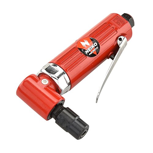 NEIKO 30060A 1/4” Air Right Angle Die Grinder 20,000 RPM 4 CFM
