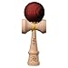 Kendama USA - Pro Model - Zack Yourd - Brown - Extra String - Strengthens Hand and Eye Coordination - Lightweight