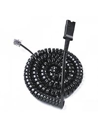 truvoice hd 550 Deluxe Doble Oreja cancelación de ruido Oficina Centro de llamadas Auricular con micrófono con u10p Bottom Cable funciona con Mitel, Nortel, Avaya Digital, Polycom VVX, shoretel, Aastra + Muchas Más