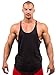 Iwearit Stringer Tank-Top (Blk-XL) Made in USA