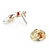 Thunaraz 12pcs Christmas Brooch Pin Set for Women Girls Holiday Brooches Chritmas Gifts