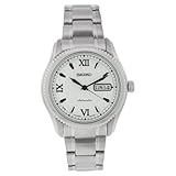 Sieko Men's SKZ309 Stainless Steel Analog with White Dial Watch