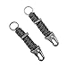 CAMPSNAIL EDC Paracord Lanyard Keychains - First Aid Kit Survival Keychain with Carabiner and Flint Great Gift for Girls and Boys Scouts,Outdoor Fans and Father Day