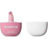Morphe Hot Shot Blush Drops - Hydrating, Buildable Liquid Blush for Cheeks with Niacinamide and Antioxidants- Buildable, Waterweight Formula for a Natural Finish - That Girl (0.5 Fl Oz)