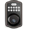 Fingerprint Door Lock, Hutools Keyless Entry Deadbolt Locks with Keypads, Biometric Door Lock, Auto Lock, 20 User Codes…