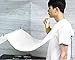 Beard Catcher Apron Beard Cape Bib and Beard Shaping Tool for Shaving Trim Shave Apron Bib For Men No Mess (white)