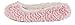 MIXIN Women's Ballerina House Cozy Slippers with Bow and Anti-Slip Sole for Indoor Comfort Fuzzy