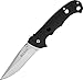 Columbia River Knife & Tool 7904 Hammond Cruiser Linerlock Knife with Black Textured Zytel Handles