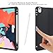 Soke Case,iPad Pro Case 11 inch 2018 with Pencil Holder [Luxury Series] - Apple Pencil Charging + Extra Protective But Slim + Strong Magnetic +7 Secure Stand Angles + Auto Sleep/Wake Cover, Black