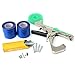 KINGSO Tying Machine for Plant and Garden Plant Tapetool Tapener With 12 Rolls Tape Set for Vegetable, Grape, Tomato,Cucumber, Pepper and Flower