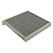 ECOGARD XC45508C Cabin Air Filter with Activated Carbon Odor Eliminator - Premium Replacement Fits Volvo models with AQS (Air Quality System) - XC90