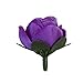 Tinksky 50pcs 3cm Artificial Roses Flower Heads Wedding Decoration (Purple)