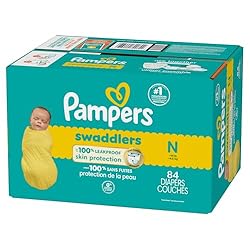 Pampers Baby Diapers - Swaddlers - Size 0, 84