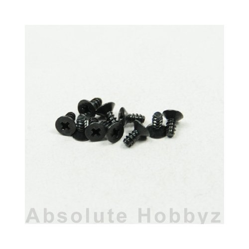 Kyosho TP Flat Head Screw(M2.6x6/10pcs)