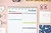 bloom daily planners Daily Planning System Tear Off to Do Pad - Teal - 8.5