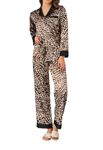 Ekouaer Silk Pajamas