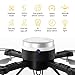 HELIFAR Drone with Camera, 720P WiFi FPV Drone with IP Camera, Real-time Monitoring, Altitude Hold, Trajectory Flight, Foldable RC Quadcopter Drone for Adults Beginners,L6062