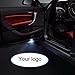 For Fit San Francisco 49ers Car Door Led Welcome Laser Projector Car Door Courtesy Light Suitable Fit for all brands of cars (Fit San Francisco 49ers)