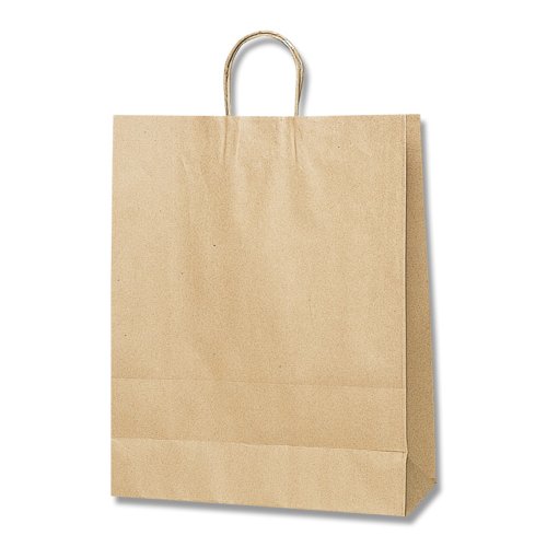 シモジマ(Shimojima) ヘイコー 手提 紙袋 25CB 2才 未晒 クラフト 32x11.5x41cm 50枚