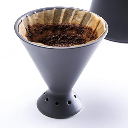 Filterkaffee Filter Tasse Hand Kaffeekanne Set Haushalt Kaffeemaschine Hand Tropfkanne – Bild 4