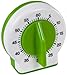 Curious Chef Kids Children's 60-Minute Kitchen Timer, Child, White/Green