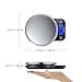 Lumsing Digital Kitchen Scale, Multifunction Stainless Steel Food Scale with LCD Display 13.2 lb 6kg 1g 0.01oz, Batteries Included