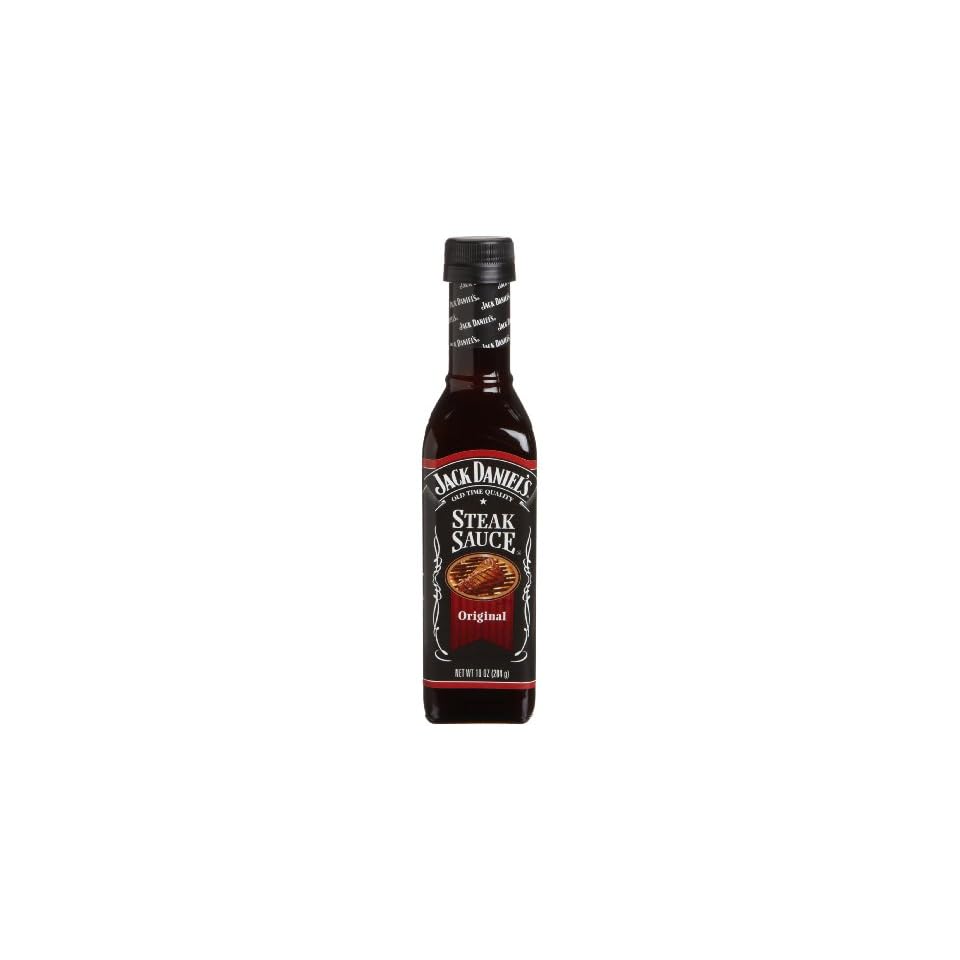 Jack Daniels Original Steak Sauce, 10 Ounce Glass Bottles (Pack of 12