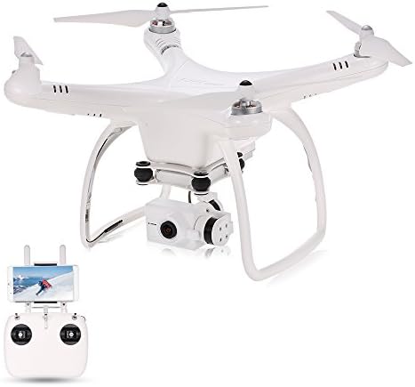 UPAIR One Plus Quadcopter Drone, Video Drone 4K HD, 5.8G Mobile App Version Wi-Fi Transmit Live Video, 2.4G Remote Controller, GPS Return to Home Function, Follow me, Auto Return, Altitude Hold