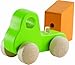 Hape Little Dump Truck Toddler Wooden Toy Vehicle in Green