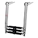 DasMarine 3 Step Ladder 316 Stainless Steel Telescoping Ladder, 900 Pound Capacity for Marine Yacht/Swimming Pool with Retaining Strap (3 Step Ladder)