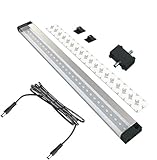 EShine 12 inch LED Under Cabinet Lighting Panel with Accessories ( No Power Supply Included), Warm White