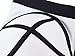LA PLAGE Women's Colorful High Waist Padded Bathing Suit Size US XX-Large White