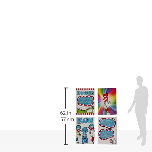 Eureka Dr. Seuss Dimensional Read Bulletin Board Sets (847675)